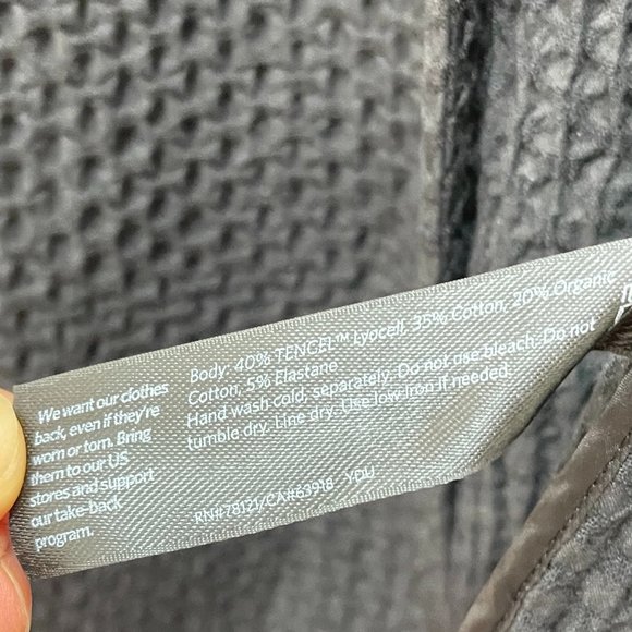 Eileen Fisher Tencel & Organic Cotton Honeycomb Shaped Jacket sz S - Picture 13 of 16